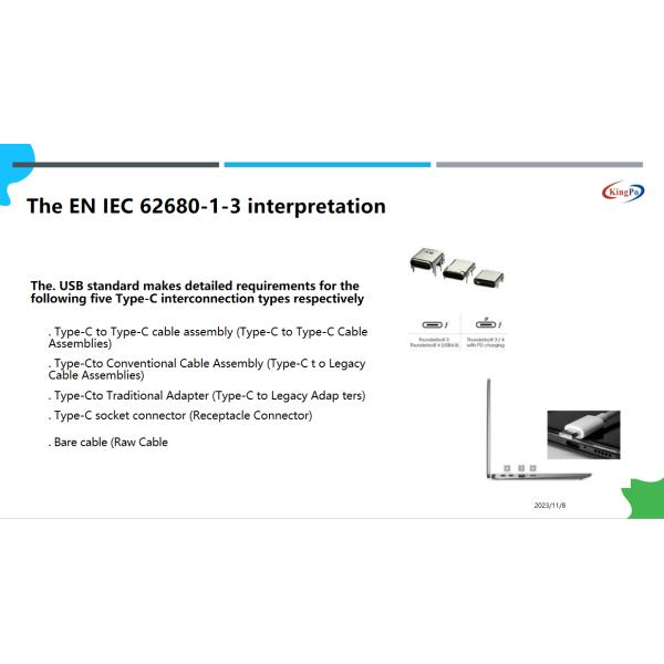 Iec 62680- 1-2 / Iec 62680- 1-3 Usb Type-C Compliance Testing Plan