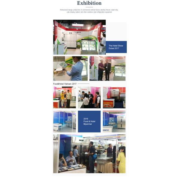 200L Saladette Table Display Counter Refrigerator