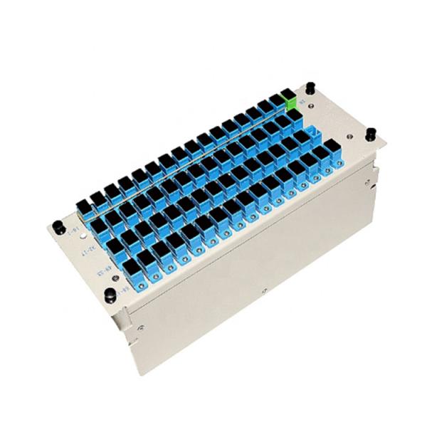 Cassette Type 1x64 Sc/Upc Passive Fiber Optic Splitter Types