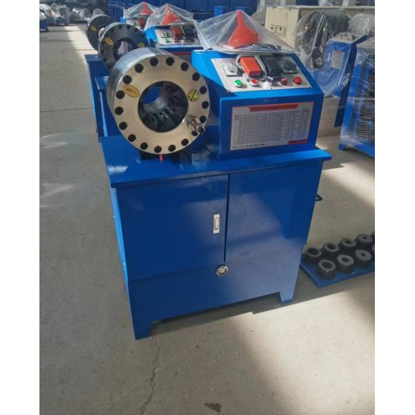 6-51mm Dual Functionality Hydraulic Hose Crimping Machine with Robust Construction and Hose Skiving Capability