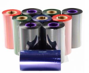 Quality Green Thermal Transfer Ribbon For Zebra Printer Resin Wax Ribbon 110mm X 74m for sale