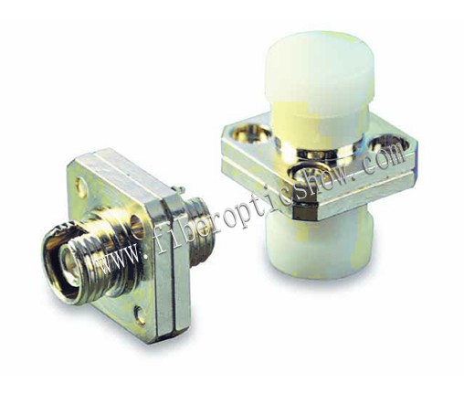 SC Duplex Square FC Fiber Optic Adapter Connector Flange Type For Multimode PC