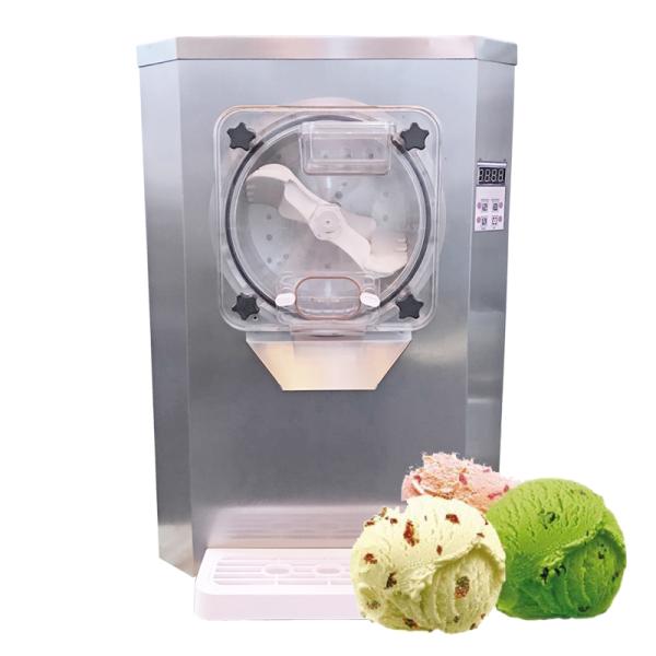 Table Top Batch Freezer One Touch Dispensing Gelato Machine Table Top Ice Cream Machine