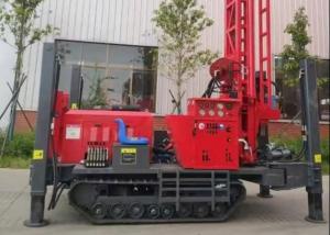China Crawler Mounted 180m Diesel Engine Dth Drilling Rig on sale
