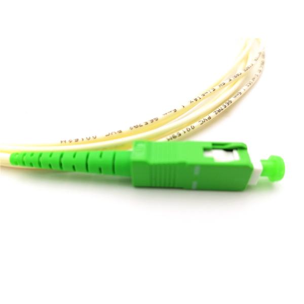 SC/APC To SC/APC 1.6mm G657A2 Fiber Optical Patch Cord