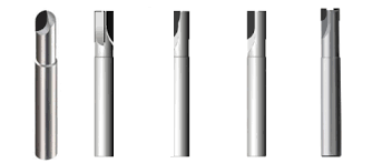 Solid Carbide PCD End Mills Abrasive Resistance For CFRP And GFRP