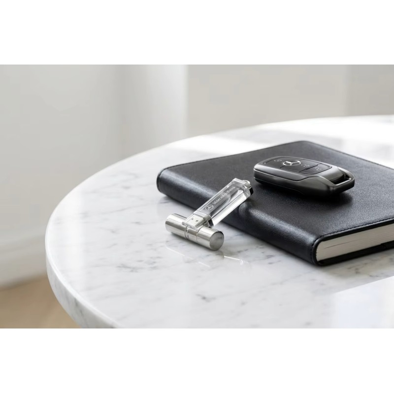 Engraving Logo On Acrylic Inside Usb Flash Drive Support Perfect Choice For Tech Conferences And Exhibitions