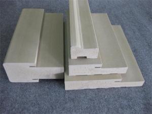 China Economic Pvc Extrusion Temperature Profile WPC Profile Moulding For Door Sill on sale