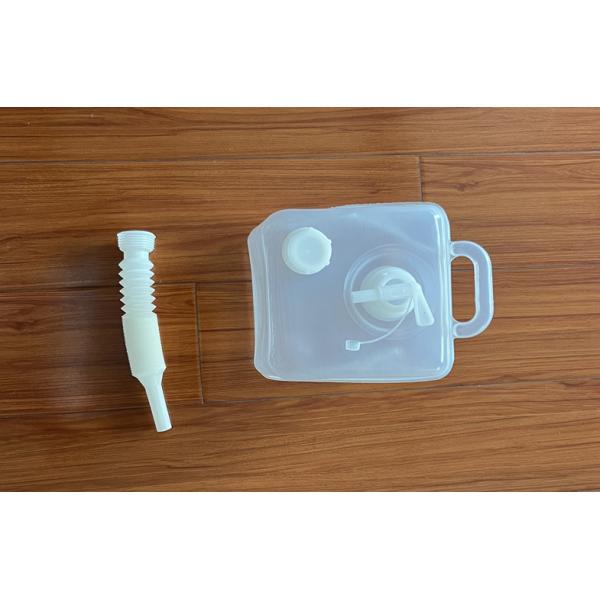 Sake Wine Plastic Semi Collapsible Jerry Can With Handle Tap