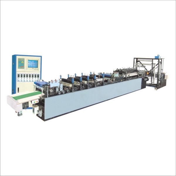 Three Side Sealing Bag Making Machine 600mm Roll Dia 160 Section Per Min PLC control