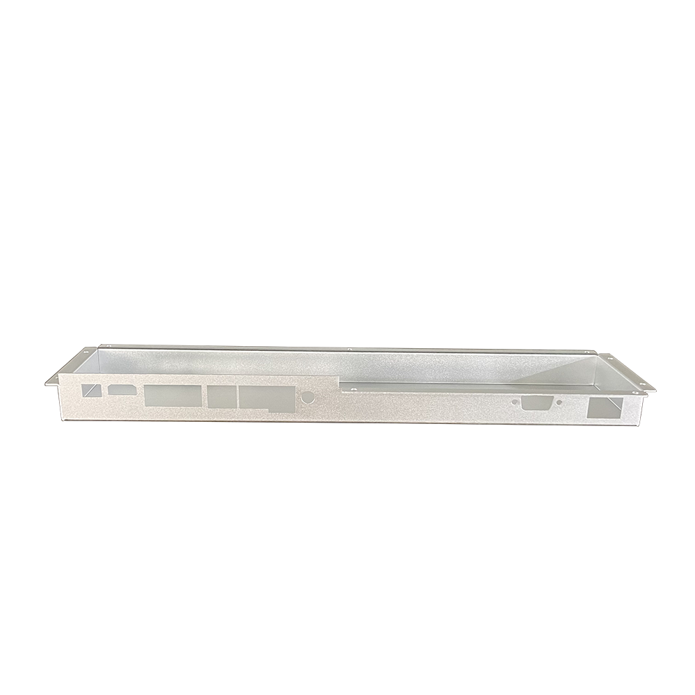 Custom 1U Industrial Computer Chassis with Laser Cut Technology and Precision Tolerance (0.01-0.05mm) for Customizable Length Sheet Metal Fabrication