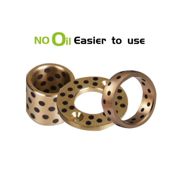graphite plugged bronze bushings no oil