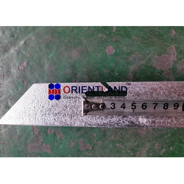 2m Length Security Razor Wire Post Or Poles 50x50 Mm