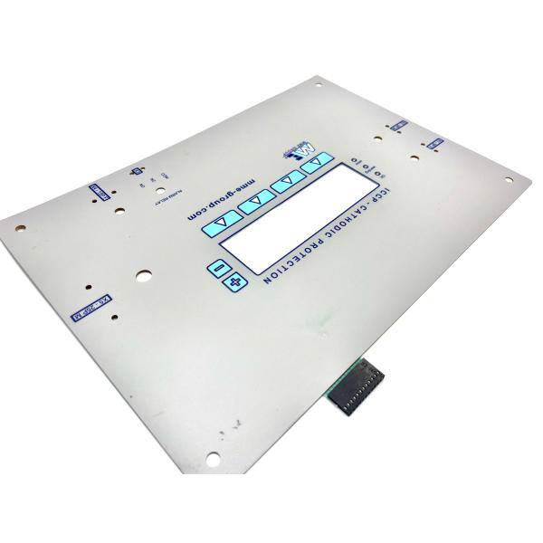 Polyester One Rubber Membrane Switch 3M Adheisve For Application Controls
