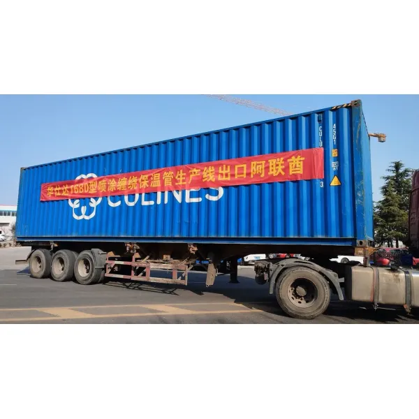 Secure shipping preparation for machinery