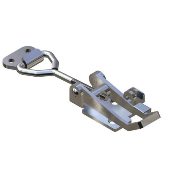 SPCC Self Locking Toggle Latch Lock SUS304 SUS316 With Side Keyhole