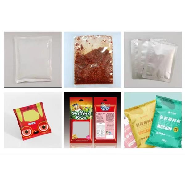 Vertical Type Granule Packing Machine Multi Function For Salt Sugar Seeds