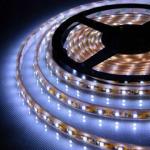 Non - waterproof white 50000 hours / 12VDC / 1.2A 5050 SMD LED Strip Light