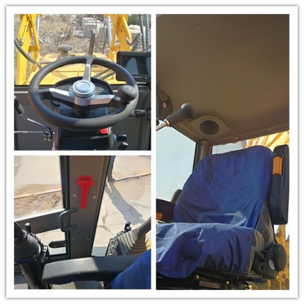 Large Hub 0.25m3 Bucket Compact Backhoe Loader MCLLROY MB25-40D1 Duluxe Model