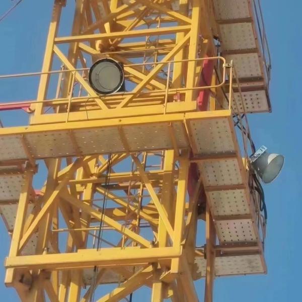 120T 20 Years Xg Flat Head Construction Tower Cranes Two Sets Maximum Lifting Height 100m