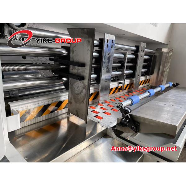1224 Flexo Printer Folder Gluer 200pcs/Min Speed Vacuum Transfer