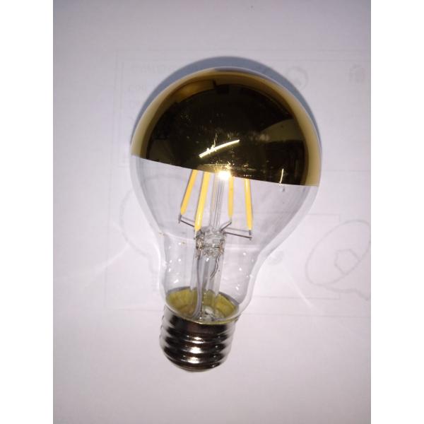 E27/E26 LED filament light bulb gold bowl