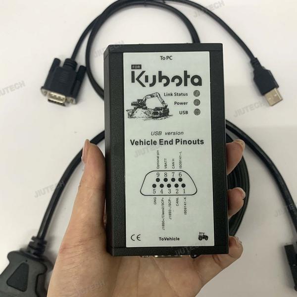 For KUBOTA DIAGNOSTIC Kit PYTHON For Kubota Diagmaster Python Interface KUBOTA Takeuchi Diagnostic Tool+F110 Tablet