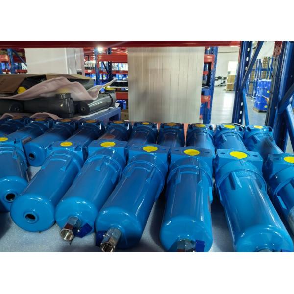 Cartridge Structure Activated Carbon Compressed Air Filter 99.99% Filtration Efficiency 6000-8000 Hours Serve Life