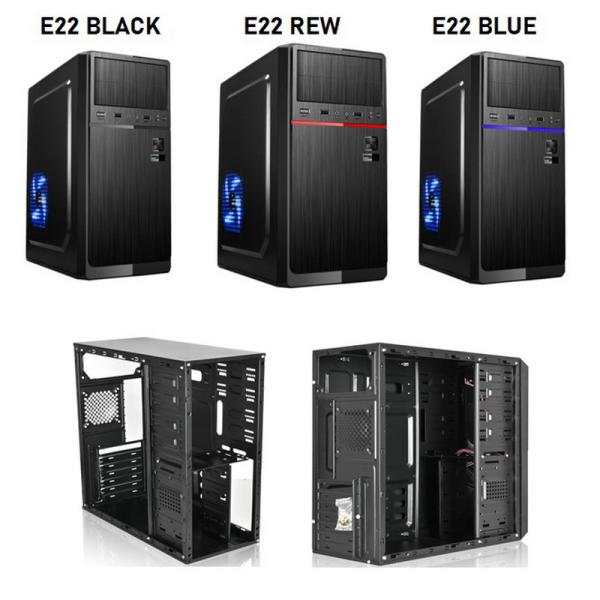 Desktop ATX SPCC Computer Cabinet RGB For Home Office PC