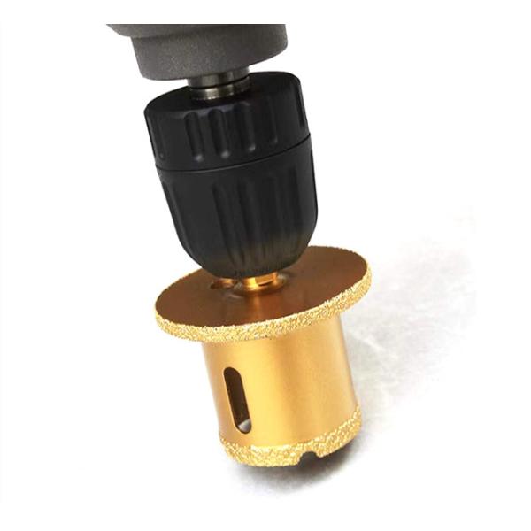 Round Chamfer Diamond Drill Core Bit For Granite 73mm 78mm