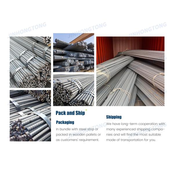 Customizable diameter threaded steel rebars