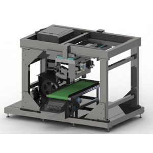 Computer Controlling Robotic Automatic Bandsaw Machine For Brass Faucet