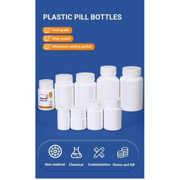 Acceptable Customer's Logo 40ml Empty Plastic Bottle for Medicine Package