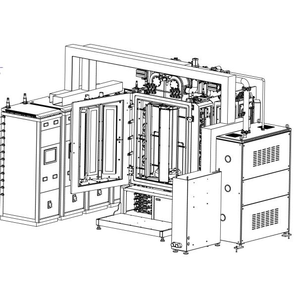 PVD+PECVD Vacuum Deposition System, DLC film coating by PECVD process