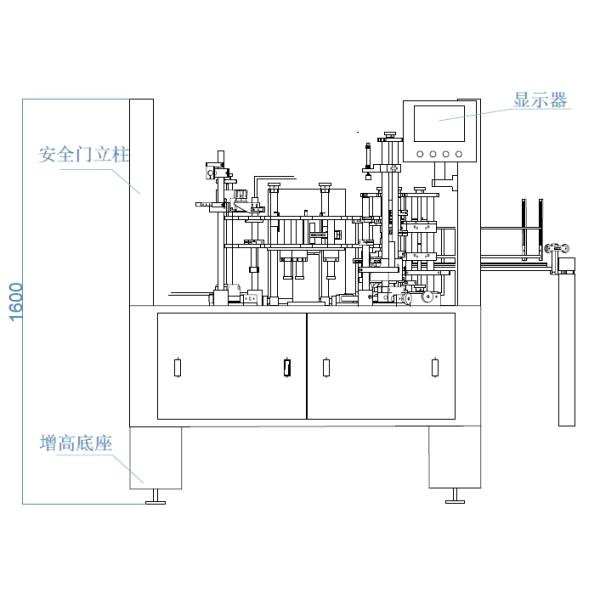 80dB Bottle Packaging Machine 0.8Mpa Automatic Carton Packing Machine