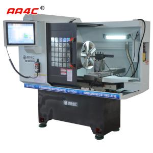 Quality Laser Scanning Alloy Wheel Diamond Cutting Machine Refurbished Cnc Lathe Wheel Straightening Repair for sale