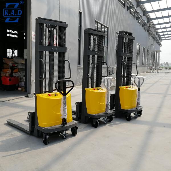 2023 KAD Semi power-driven stacker elevating electric forklift with CE