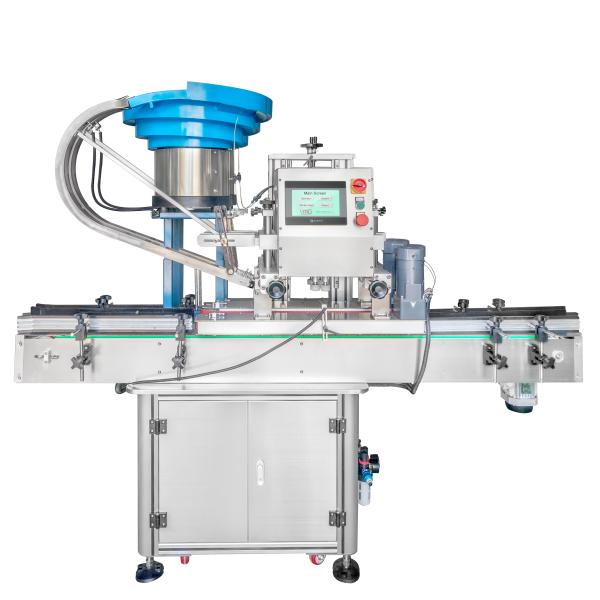 Automatic Capper Device Capping Machinery Screw For Beverage Cosmetic Chemical