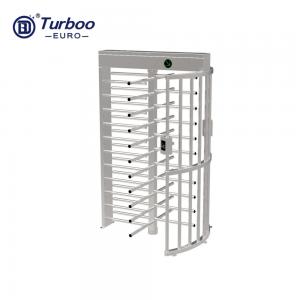 Quality Electronic Full Height Turnstile Gate Height 2.3m For Train Station for sale