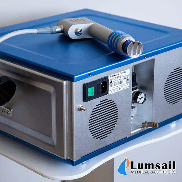 Low Intensity Extracorporeal ESWT Shockwave Therapy Machine With Precise Compressed Air Source