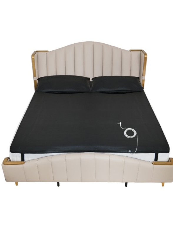Grounding Blanket/Bed Sheet for Better Sleeping Grounded Throw Kit With Silver Fiber Grounding Bed Sheet in Health Life Style