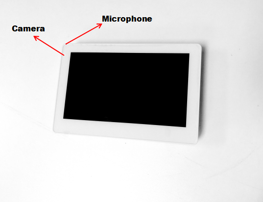 Android Rooted Tablet Touch Panel with Temperature and Humidity sensor and POE for Domotic house