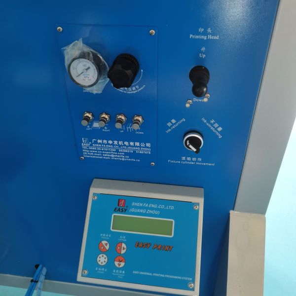 Semi-Automatic Screen Printing Machine with 1030x400mm Printing Size for Plastic Containers