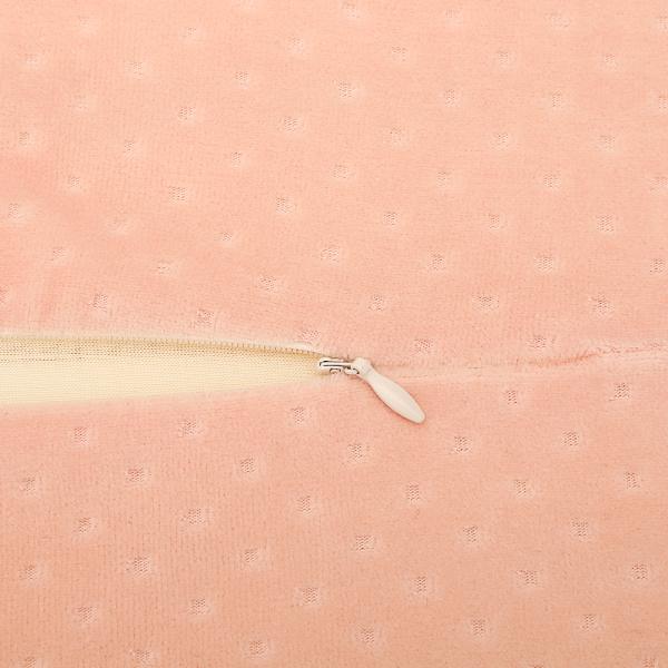 50D Density Infant Head Shaping Memory Foam Pillow Ergonomic Breathable Soft Velvet