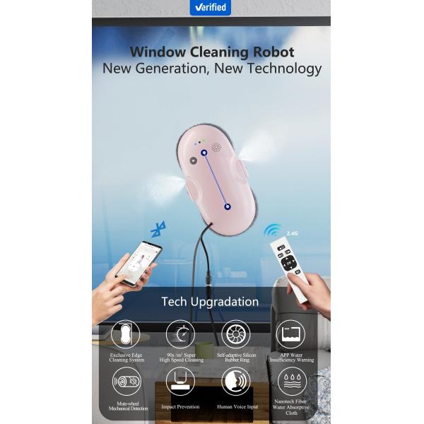 Robot window cleaner Efficient Cleaning Auto Spray Water Robots cleaner window electric window cleaner robot