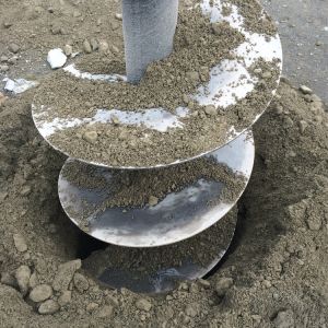 Hydraulic Ground Earth Auger Drill For Excavator Skid Steer Backhoe Loader Crane