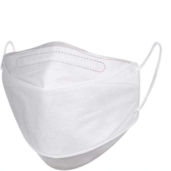 PM2.5 Protective Particulate Respirator Mask 4 Layer 3D Folding Shape