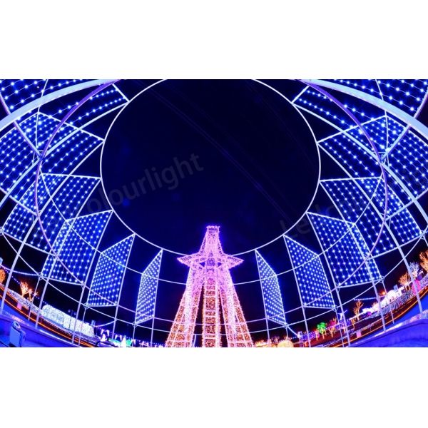 Wedding Party Garden Decorative String Lights DC12V LED Crystal Pixel String Lights