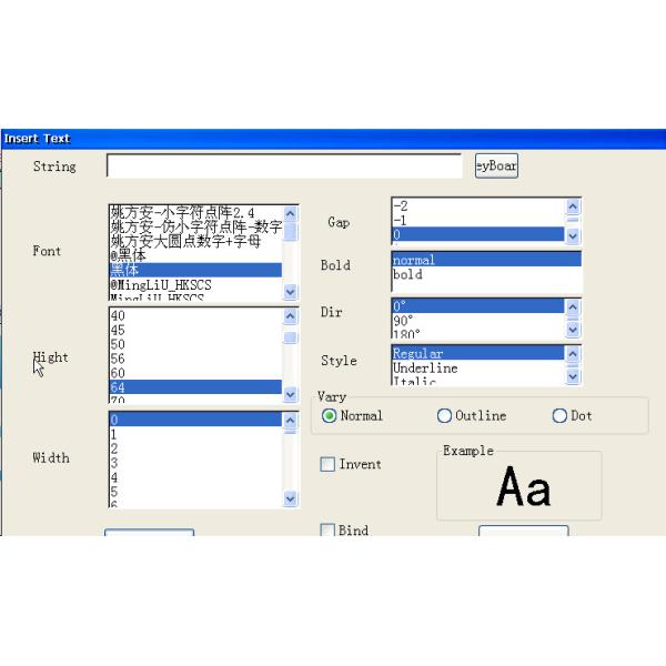 Bar Code Handheld Inkjet Printer Infinite Storage Oily Ink Type