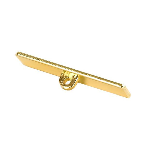 Hardware Sofa Button Rectangular Pendant Throw Pillow Decorative Buckle Golden Sofa and Bedhead Upholstered Buckle